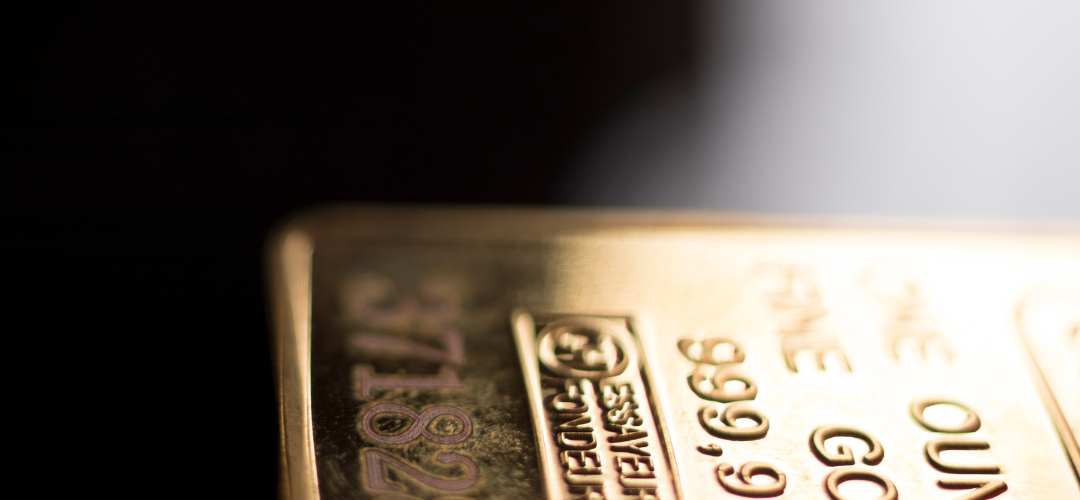 Photo d'un lingot d'or numéroté