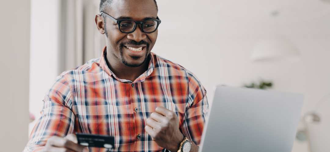 Achat en ligne avec paiement par carte bancaire